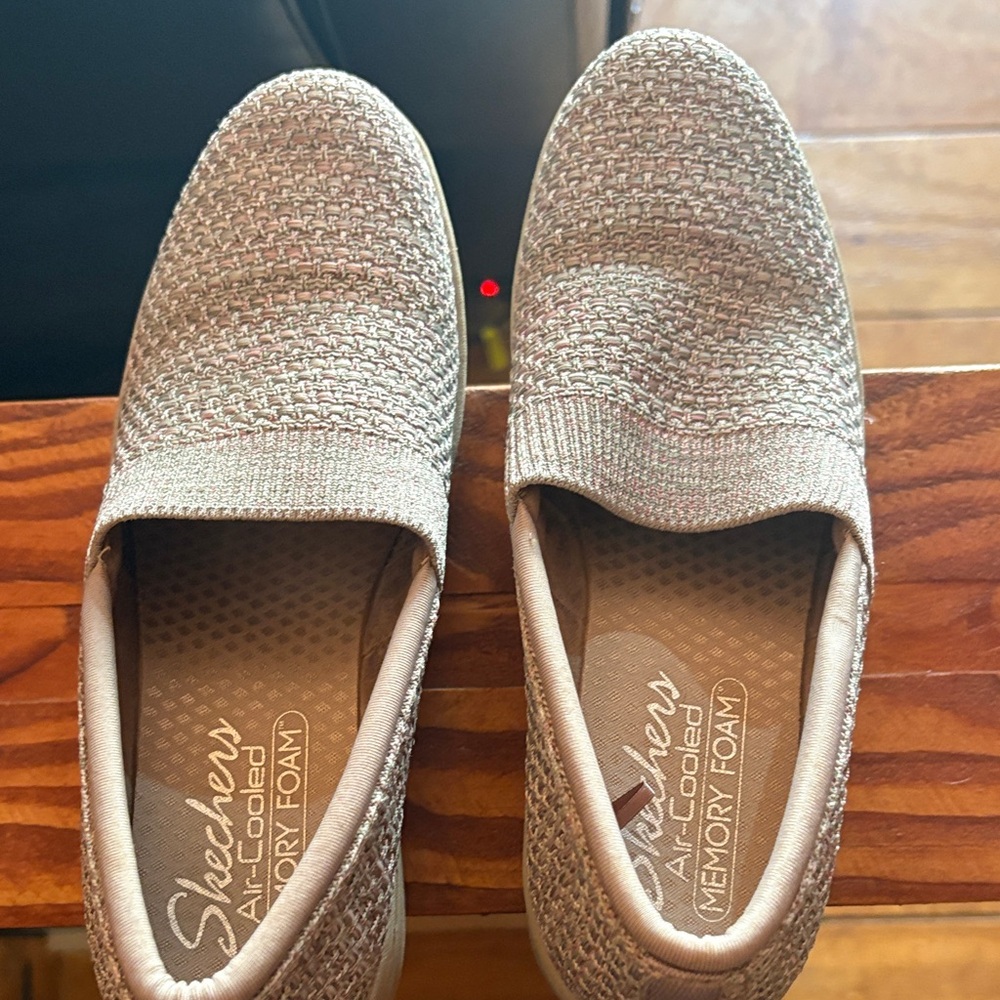 Skechers Men's Tan Slip-On Loafers